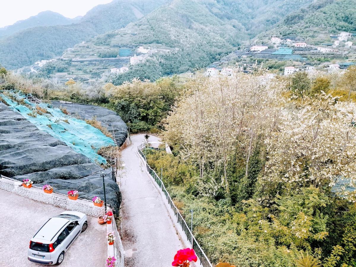 Hotel Affittacamere Novella Tramonti Bagian luar foto