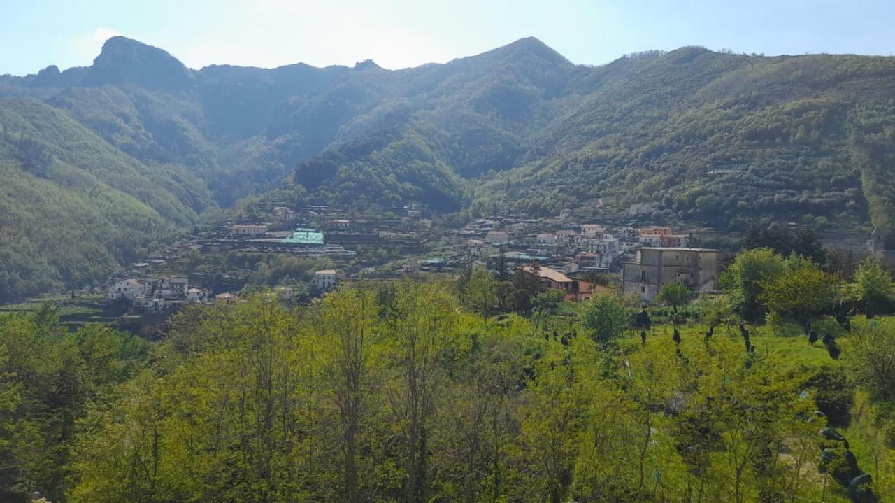 Hotel Affittacamere Novella Tramonti Bagian luar foto